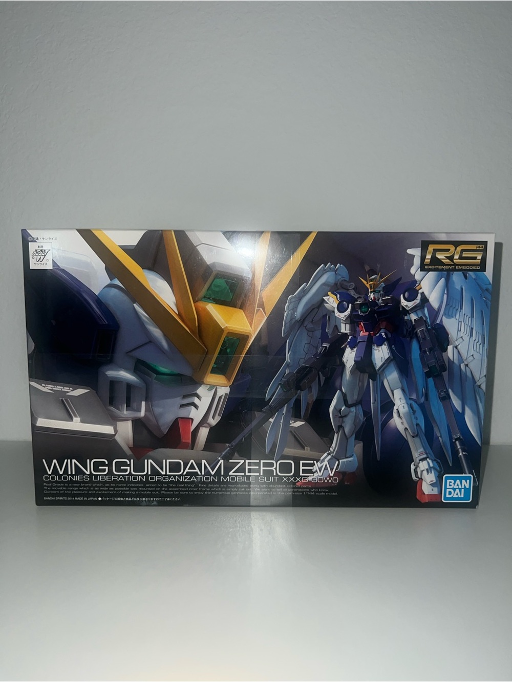 Bandai Real Grade Wing Gundam Zero EW Model Kit